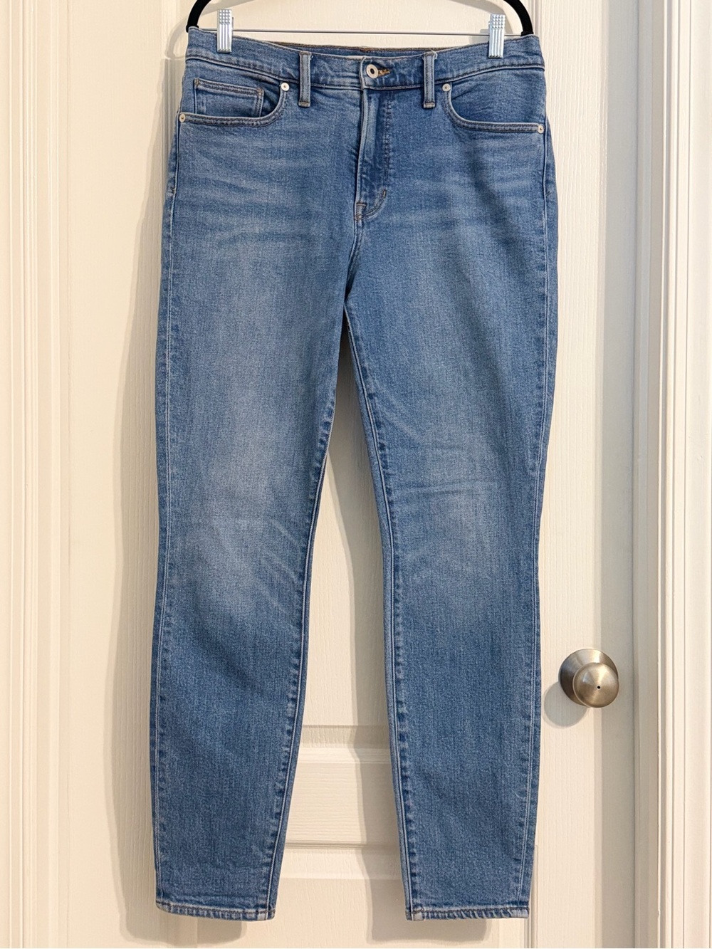 Vince Mid Blue Skinny Jeans Classic Fitted Denim Capsule Wardrobe Sz 32